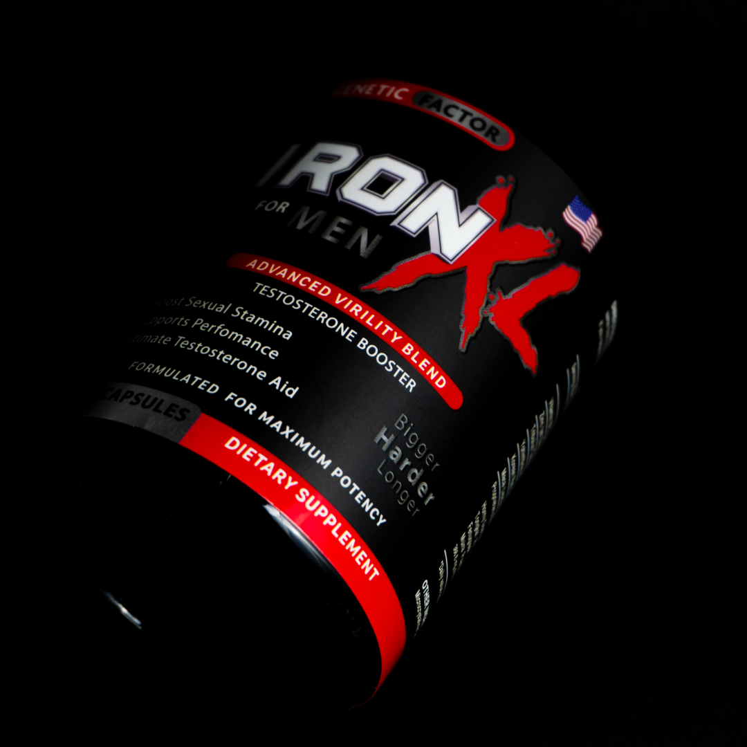 IRON XL – Refuerzo Natural para el Rendimiento Masculino + Tumba Catre